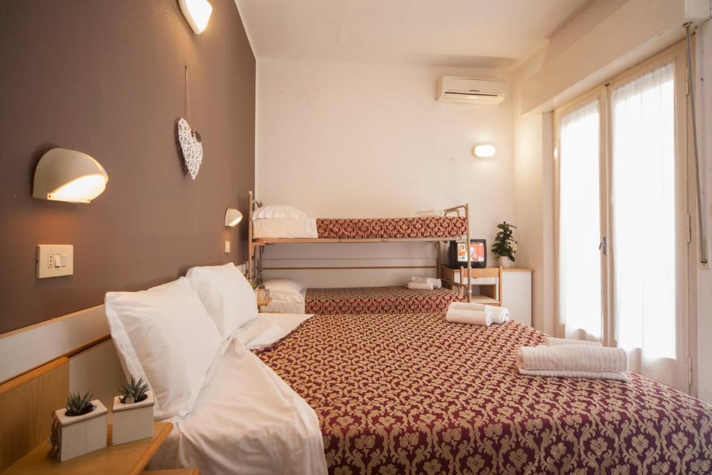 Hotel Adria Mare Rimini Exteriör bild