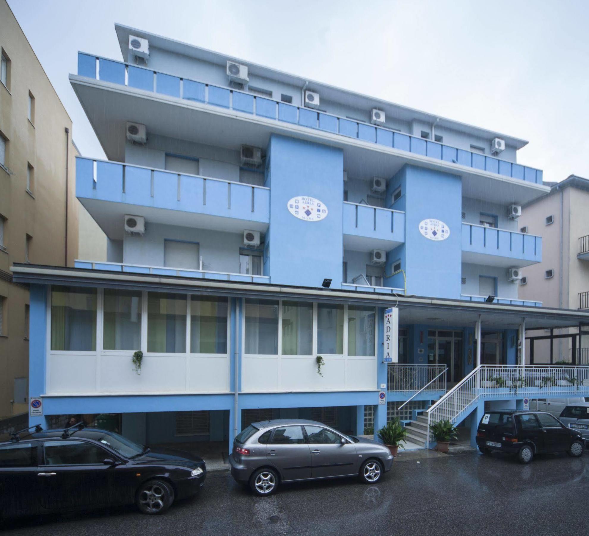Hotel Adria Mare Rimini Exteriör bild